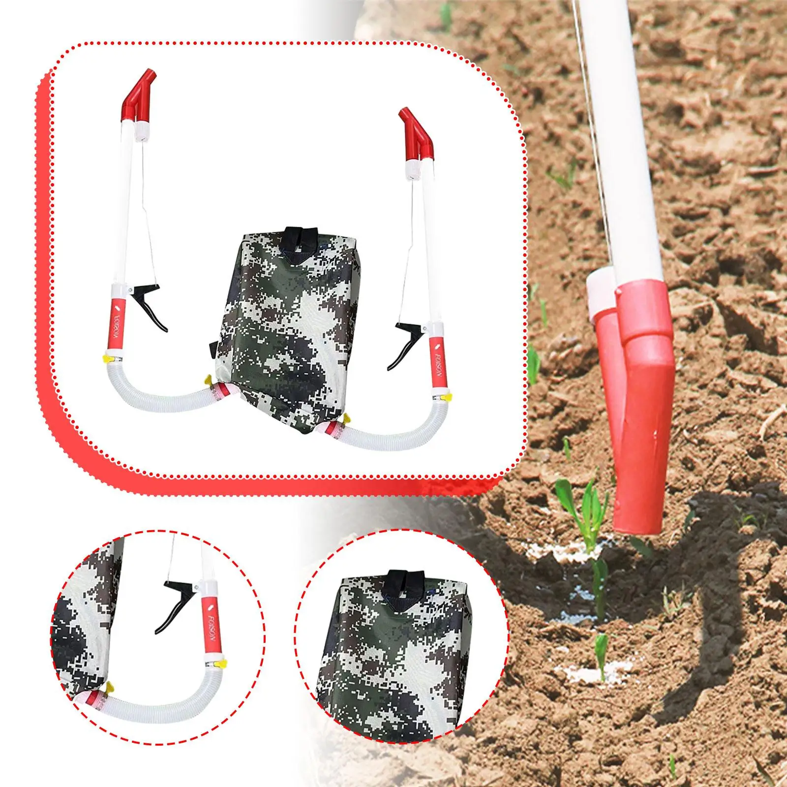 

Manual Fertilizing Spreader Manure Applicators for Outdoor Broadcast Spreader