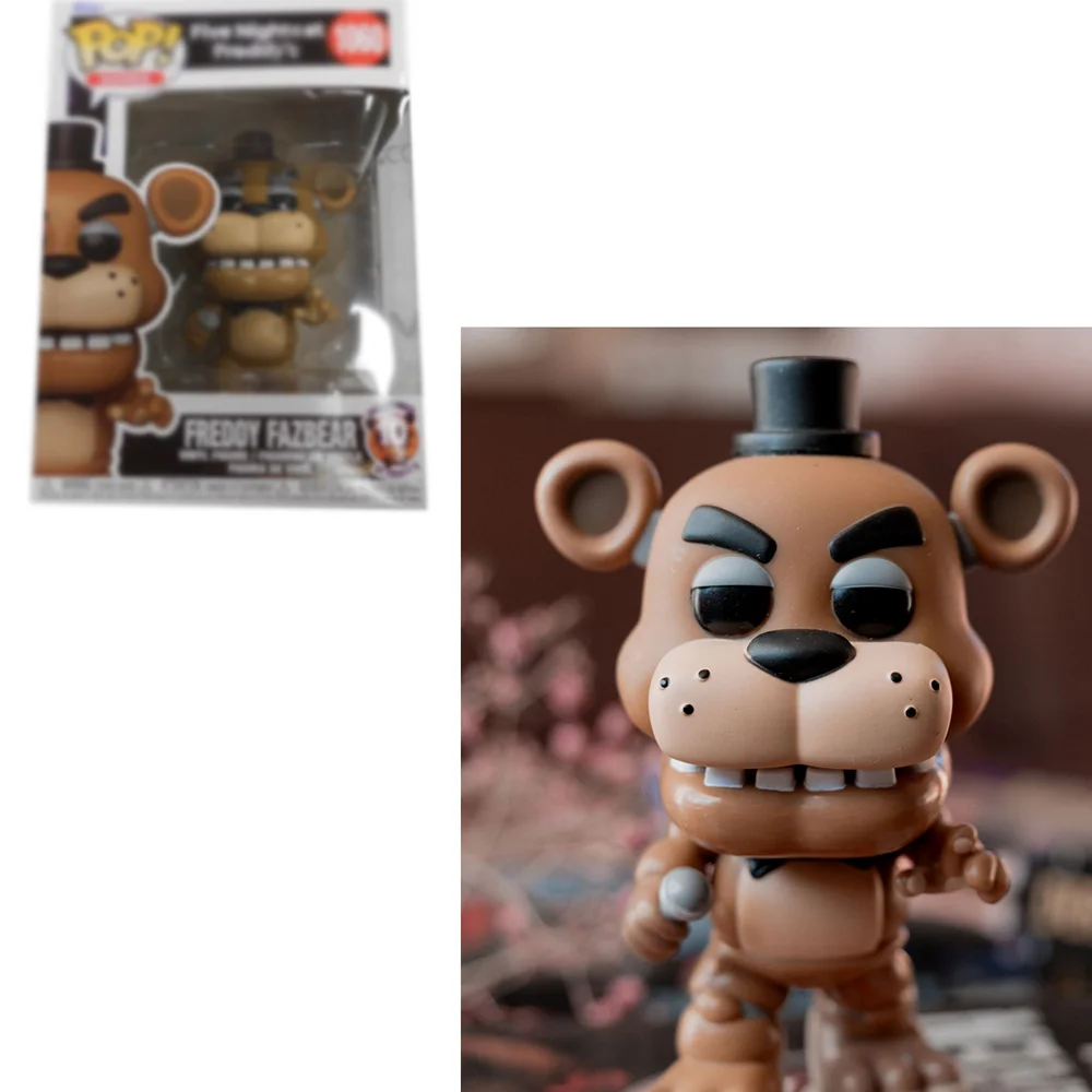 Juegos Funko Five Nights at Freddy's Fazbear # 1060 Figuras de Acción Coleccionables, Muñecos de Juguete, Regalos para Niños, Decoración para el Hogar, Modelo