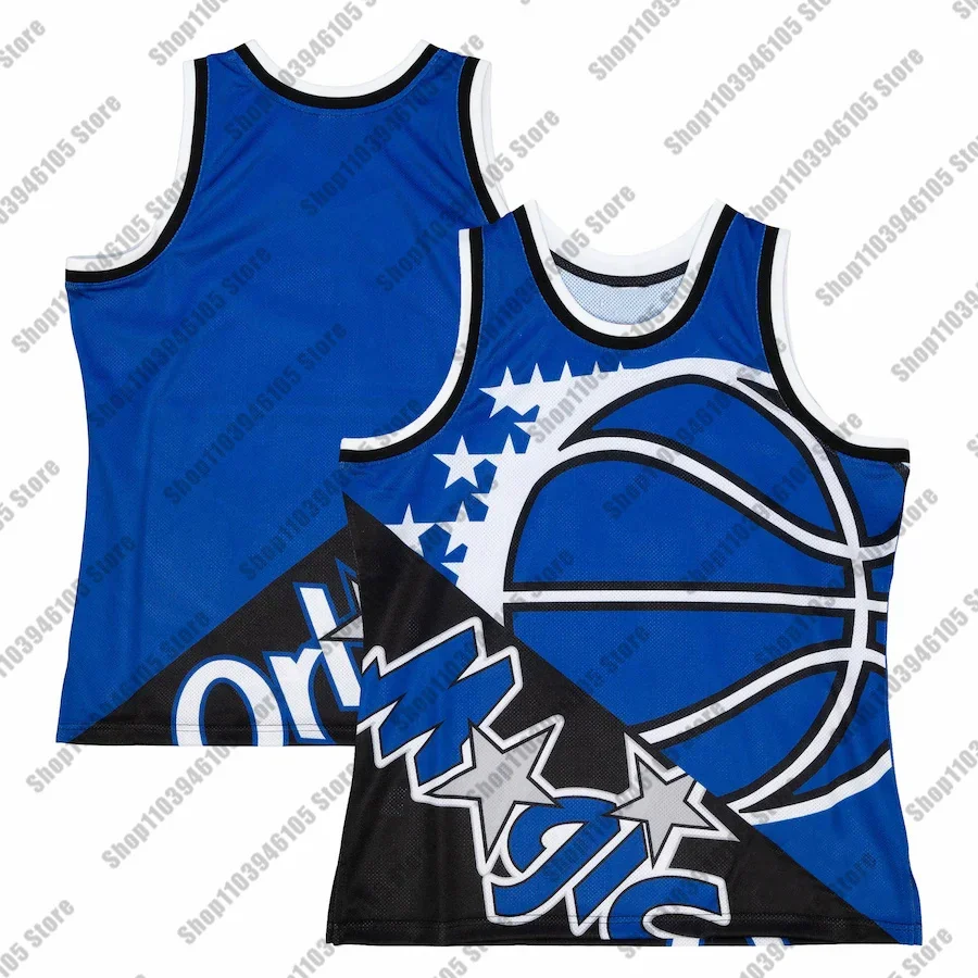 New Orlando Basketball Jersey Kids Training Vest Men's Oversized Comfortable Blue Magic Vintage Sleeveless Shirt Tank Tops