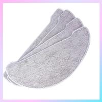 ABRG-4PCS Replacement Mop Cloths Cleaning Pads For Ultenic T10 Honiture Q6 Pro Robot Vacuum Cleaner, Microfiber Mopping Pads
