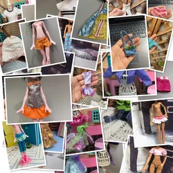 30cm Monstering High Doll for Bratzes doll Dressing Soft Casual Wear Handmade Clothes Outfit Doll Clothing Girl Toys