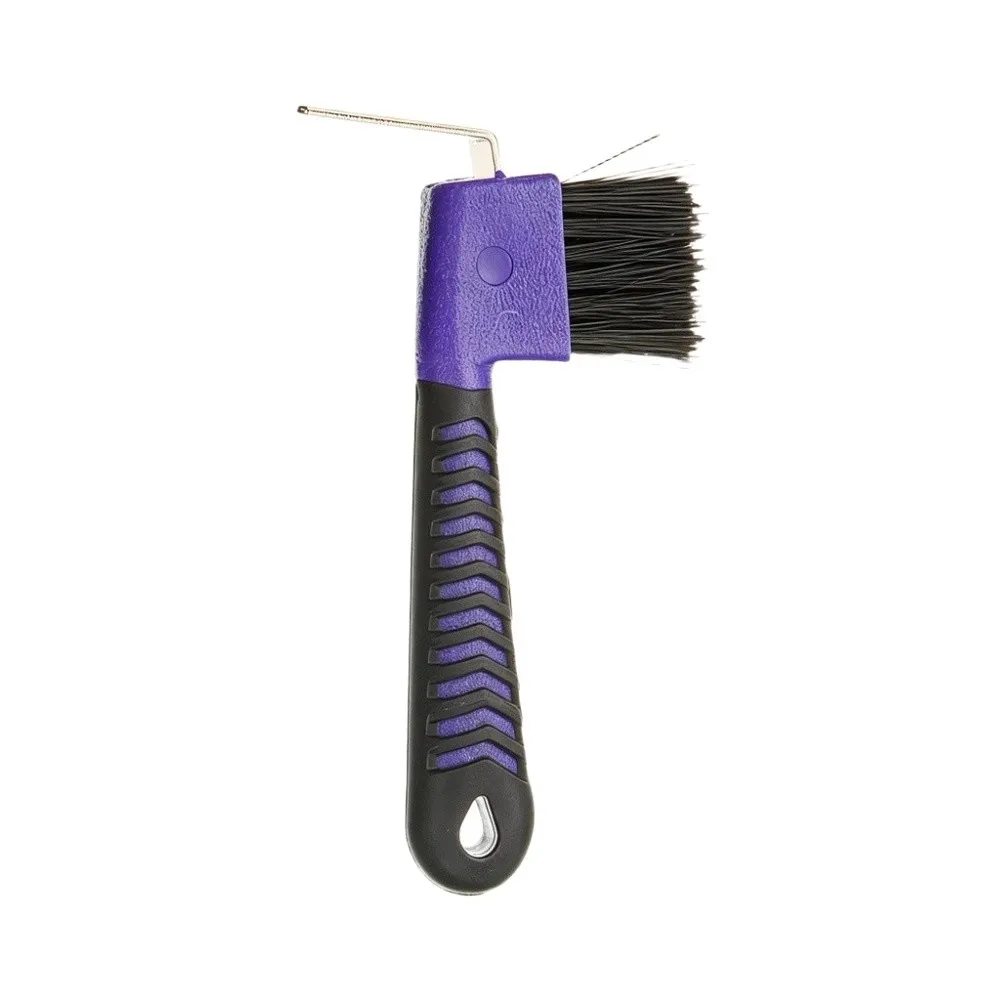 4Pcs Horseshoe Cleaning Brush Set Soft Non Slip Grip Horse Grooming Brushes Equestrian Care Tool Animal Horse Stable Accessory