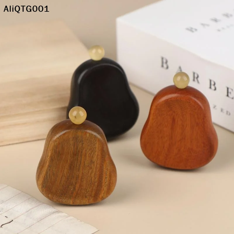 

Массажер для ушей и носа из сандалового дерева, традиционный акупунктурный инструмент для облегчения симптомов заболеваний носовых пазух и ухода за ушами