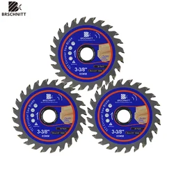 BRSCHNITT TCT Cutting Disc Diameter 75mm 85mm Mini Saw Wood Working Saw Blades Plastics Wood Composites Cutting Disc  Saw Blade