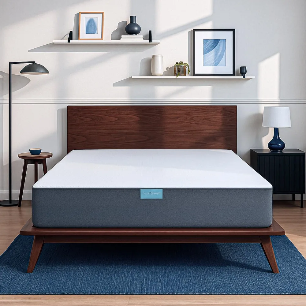 

Monterey Twin XL Size 10-inch Med Firm Mattress. Fiberglass Free. Made in USA. Breathable