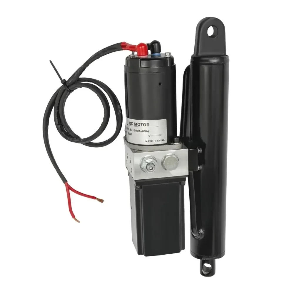 8 Inch Stroke Linear Actuator DC 12V Electric Hydraulic Cylinder Heavy Duty 2T/4400 lbs Linear Actuator 25mm/s High Speed