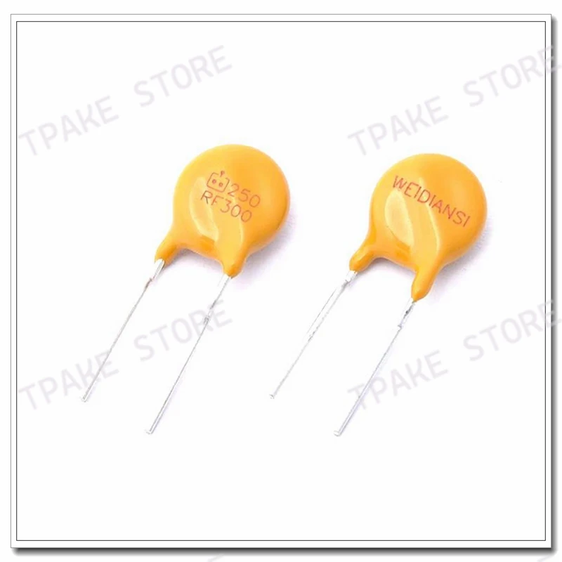 20PCS TRF250-300 RF300 250V 0.3A 300MA PPTC Resettable Fuse Thermistor