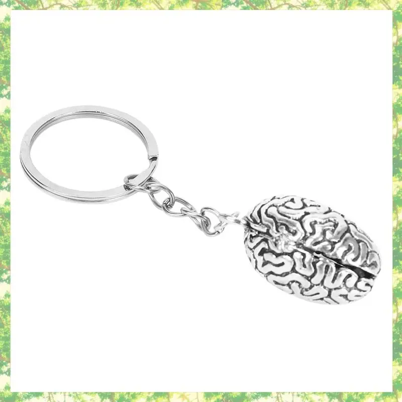 Smart-3X سلسلة المفاتيح الدماغ سبيكة الذكية الدماغ الذكاء حلقة رئيسية فوب سلسلة الطب الإنسان