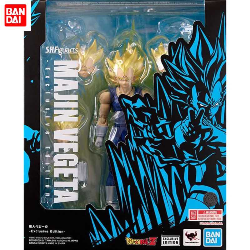 

In Stock Bandai SHF Majin Vegeta SDCC 2023 Convention Exclusive Toy Figure Gift Collectible in Stock