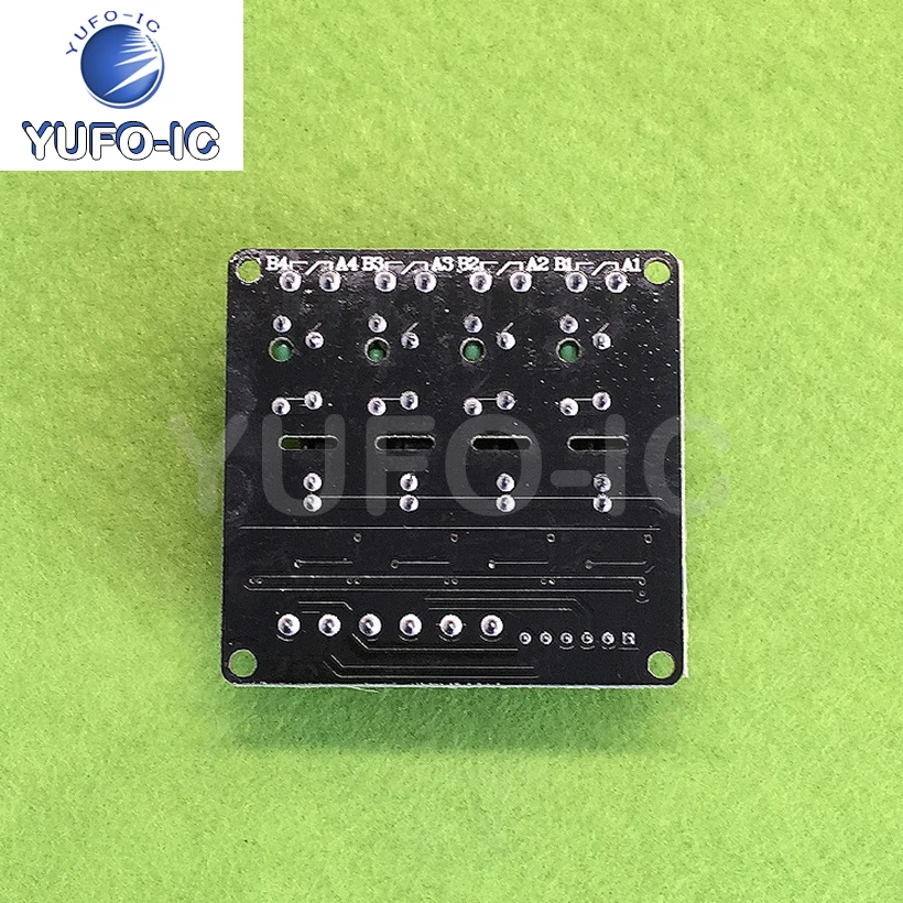 Free Ship 3pcs 4-Way Relay Module 5V High Level Trigger Solid-State Relay Module 250v2a With Fuse