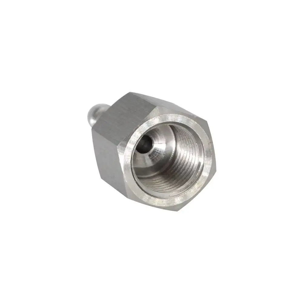 1Pcs 304 Stainless Steel Hose Barb Connector Silver Tone Straight Design BSP Female Thread Connector 6-19mm Barb Sizes