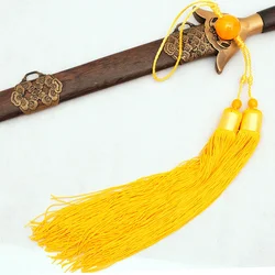 Tai Chi Or Kung Fu Sword Tassel Martial Arts Sword Tassel Yellow Bead