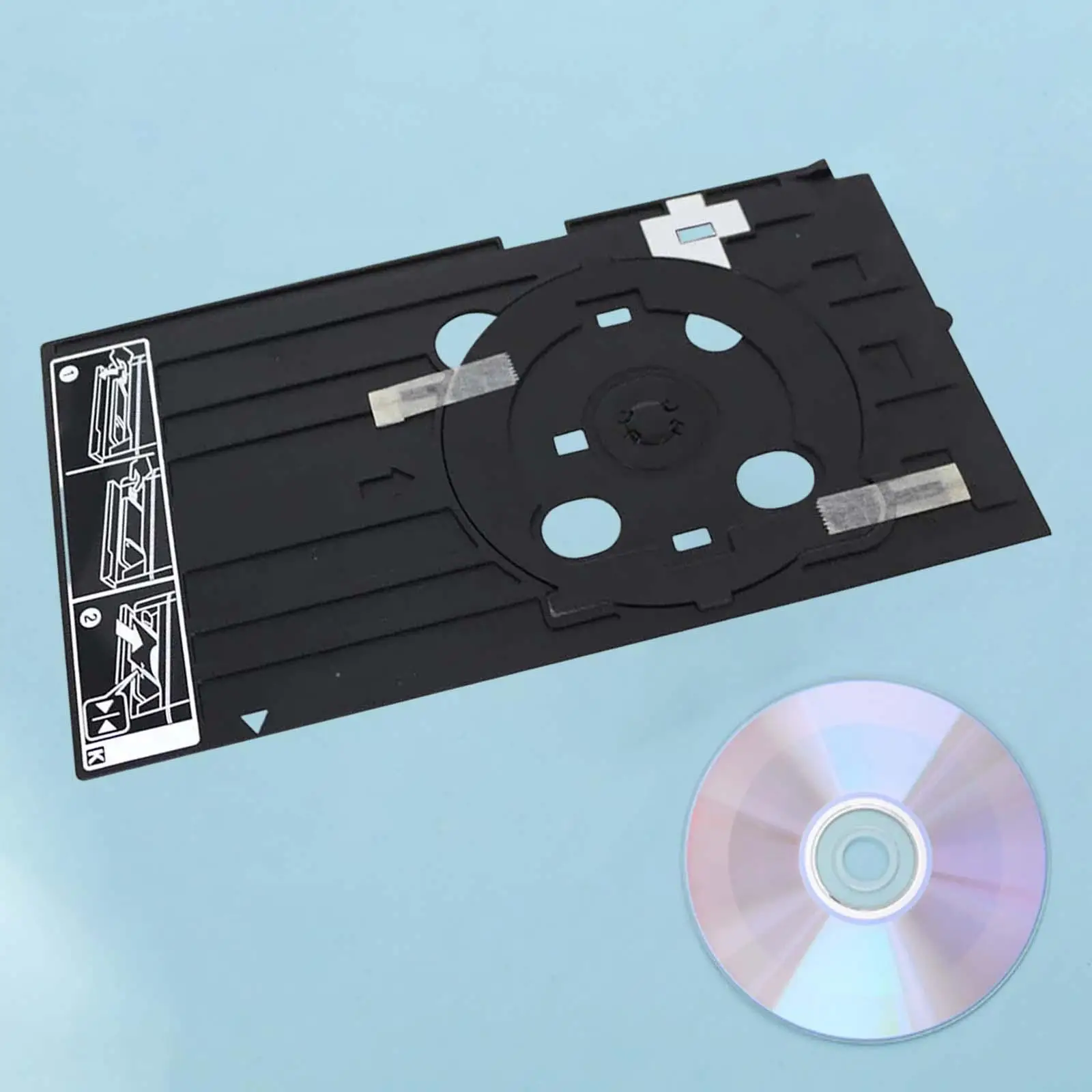 Inkjet Card Tray Easy to Use Printers Accessories Print 12cm