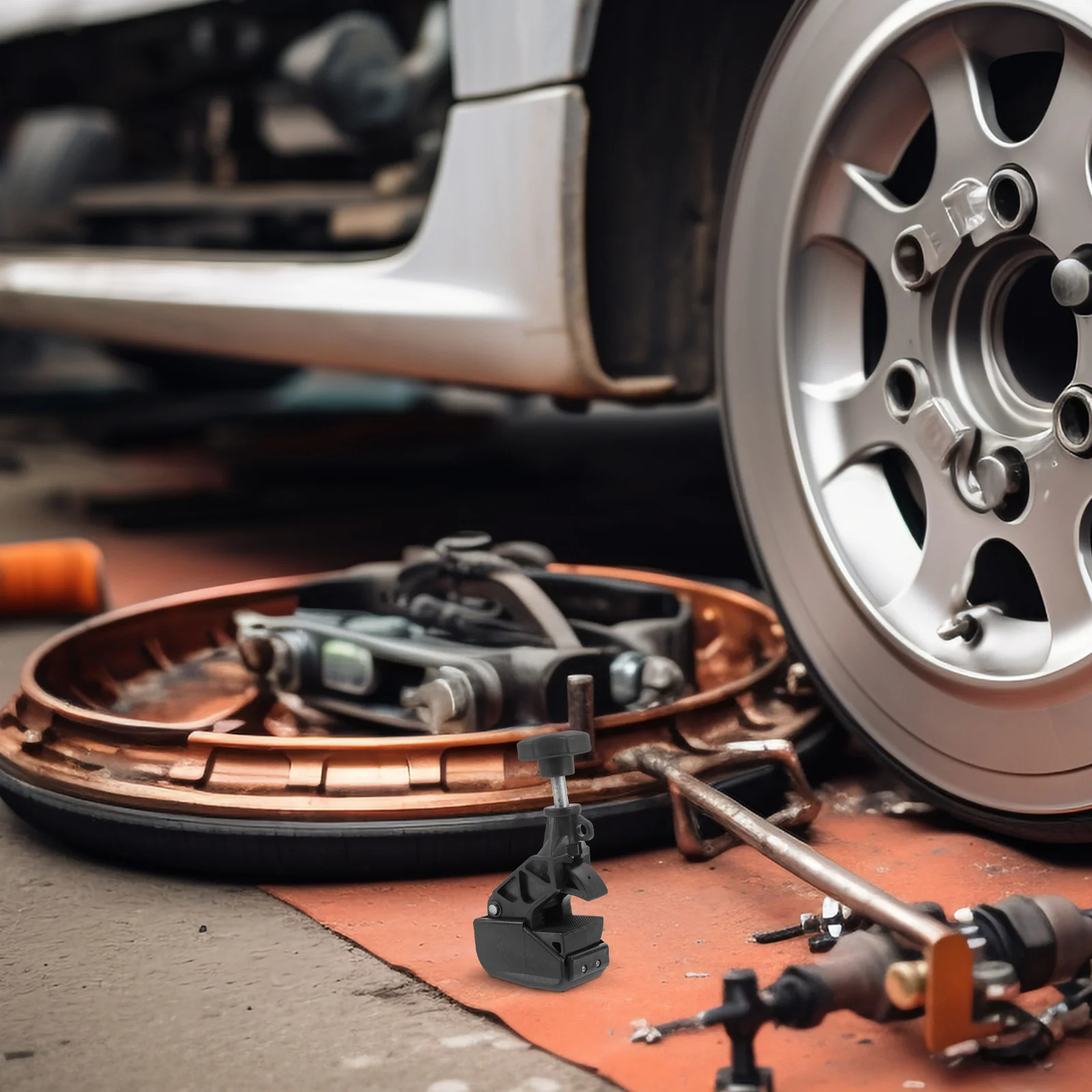 

Tire Changer Tool Manual Tire Changer Clamp for Auto Car Truck Motorcycle Wheel Disassembling Changing Repair Kit Heavy Duty Rim