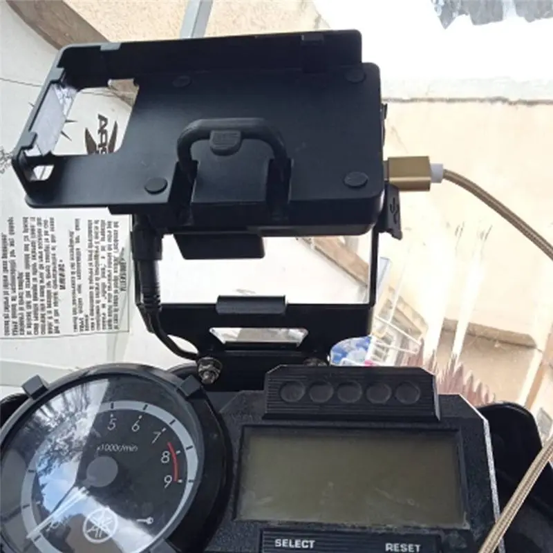Plain Motorcycle Mobile Phone GPS Mount Navigation Bracket For TENERE 660 Tenere660 XT660Z XT 660 Z