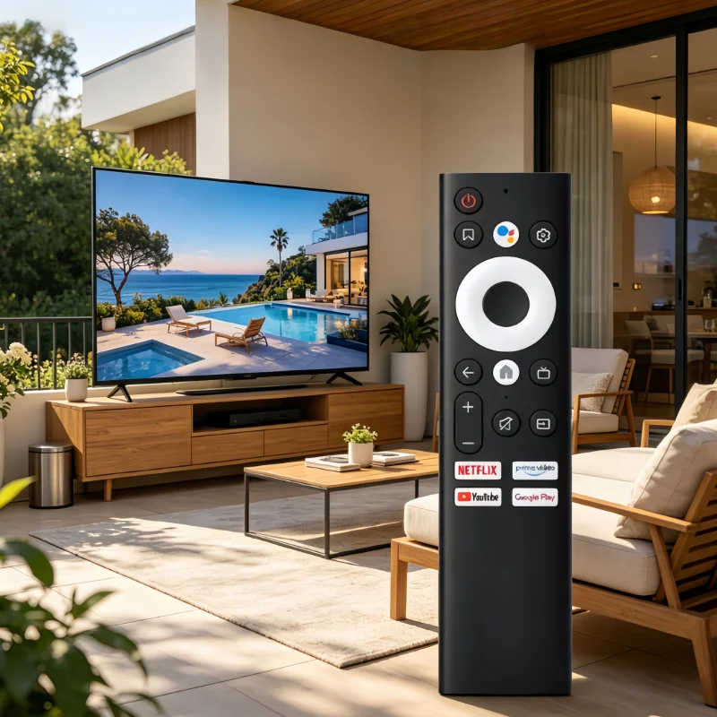 4K Ultra HD Android TV Voice Remote Control Compatible with Skyworth 50Q20 55Q20 65Q20 55Q20 TV Replacement Voice Remote