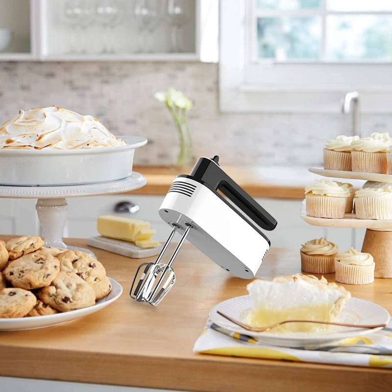 Frother นมไฟฟ้า Foam โฟมแบบใช้มือถือความเร็วสูงเครื่องดื่มผสมกาแฟ Frothing Wand 6 Stick การกำหนดค่าเครื่องปั่น