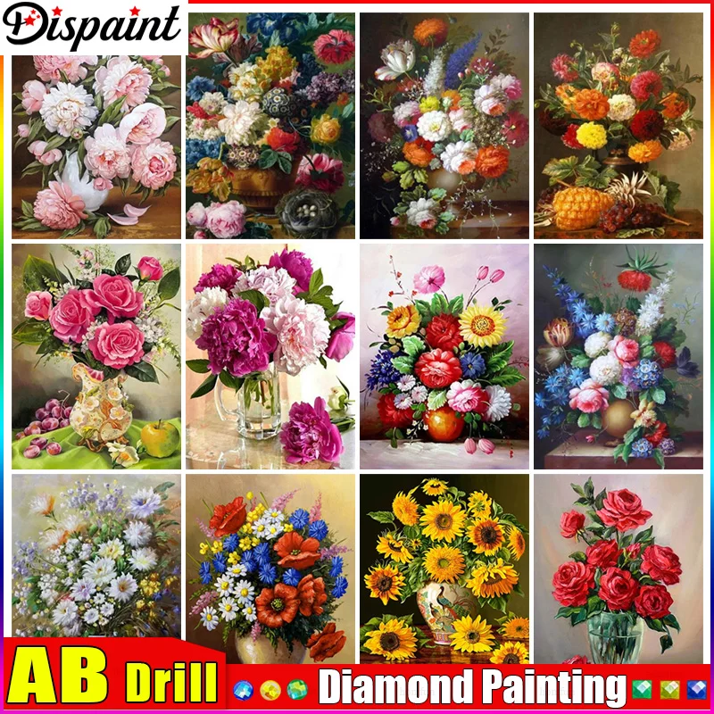 Dispaint AB Square/Round Drill 5D DIY Diamond Painting 