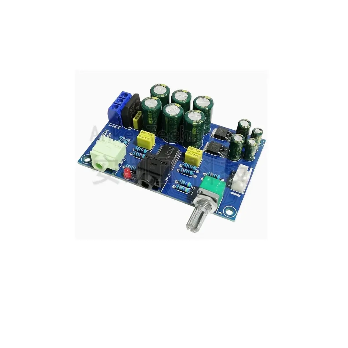 

HIFI High - end Audiophile Headphone Amplifier Board, High - Fidelity Stereo Headphone Power Amplifier TPA6120 Finished Module f