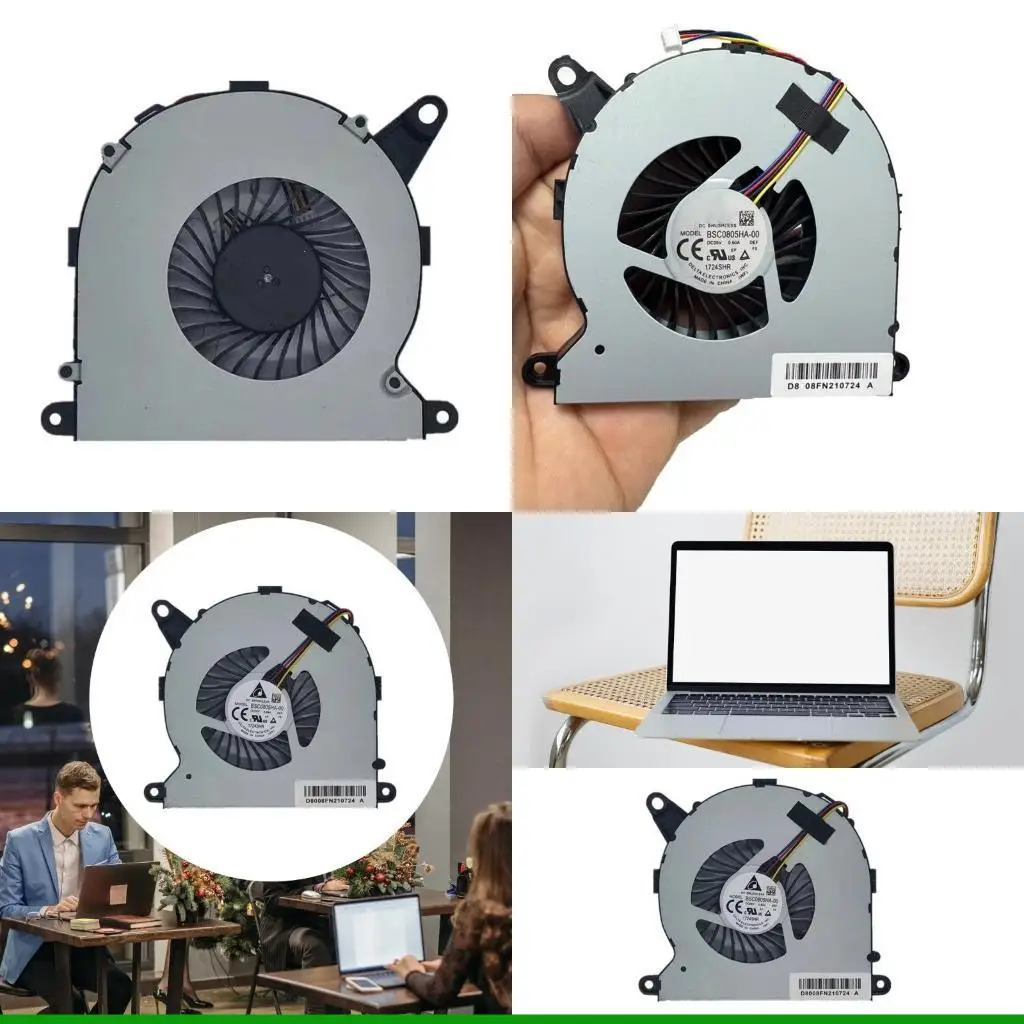 U55C Laptop Spare Part CPU Cooling Fan for Intel NUC8I7BEH NUC8 BSC0805HA-00