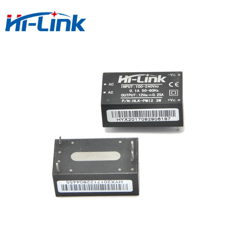 Free shipping  AC DC isolated switching step down power supply module  AC DC converter HLK-PM12