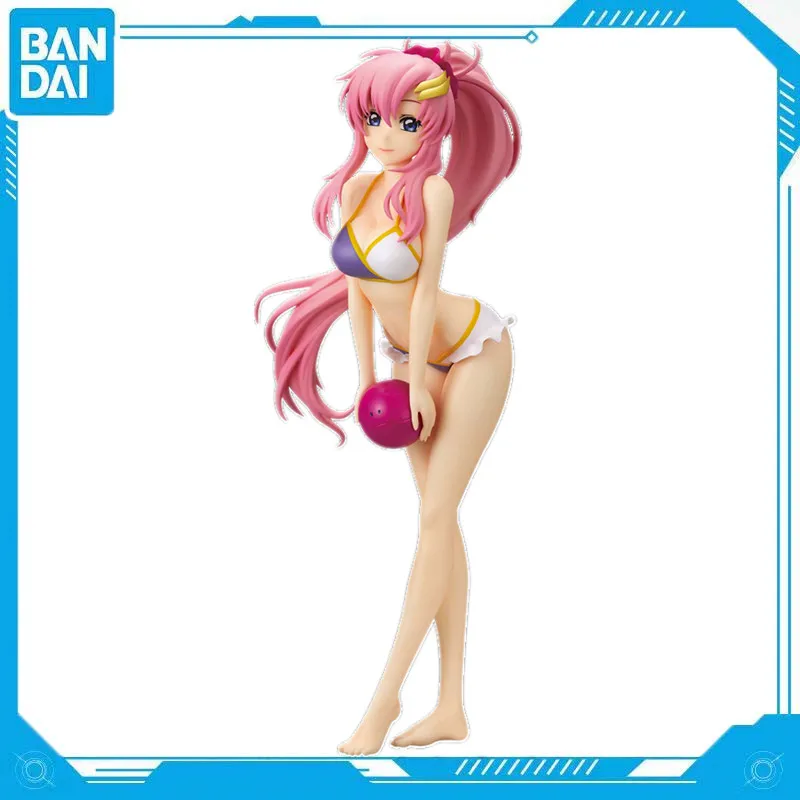 Bandai Genuine Anime Mobile Suit Gundam SEED FREEDOM Lux Klein Bikini PVC 22cm Figure Model Toy Christmas Gift Doll Collection