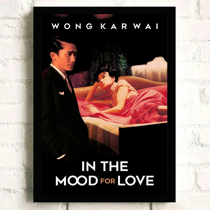 Classic Movie In the Mood for Love Poster Wong Kar-wai Series Film Canvas Painting Wall Art Pictures Retro Home Bar Hotel Decor