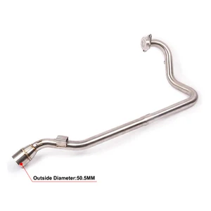 Motorcycle Escape System Escape, Modified Silent, Front and Half Link Pipe, Slip On For Yamaha FZ250, FZS250, FZS, FZ, do 250, 51 millimeters 8 Main Sales Make 250 Yamaha - №2