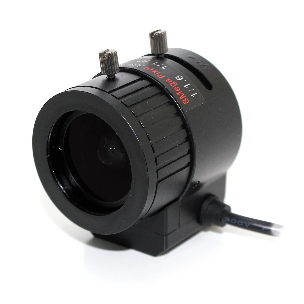 6MP 8MP (Optional) 3.6-10mm Lens CS Mount 1/8