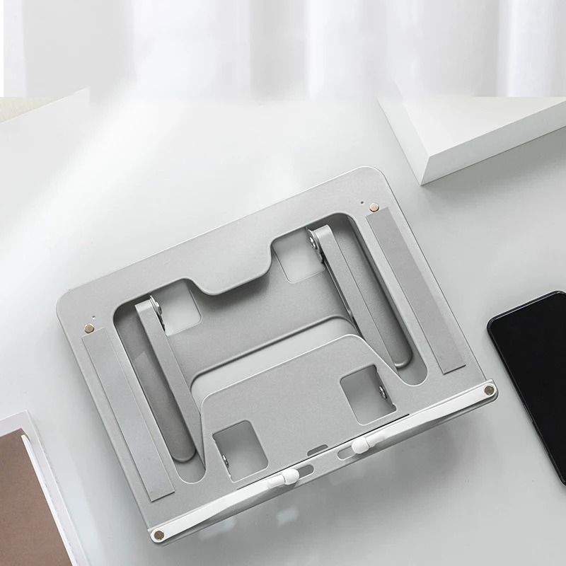 [ZY44] Adjustable Metal Reading Book Holder Tablet Phones Cooling Stand Bracket For Ipad Pro For Tab For Homework For Working