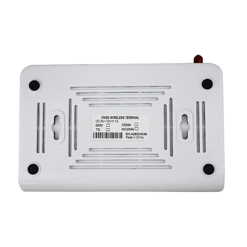 무선 터미널 흰색 플라스틱 4G DTMF, 데스크탑 유선 전화 오디오 카세트 셀룰러 카드 (US 플러그)
