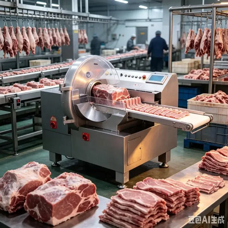 Frozen Meat Chicken Commercial Cube Cutter Slicer Automatic Beef Pork Cuber Poultry Meat Cut Machine