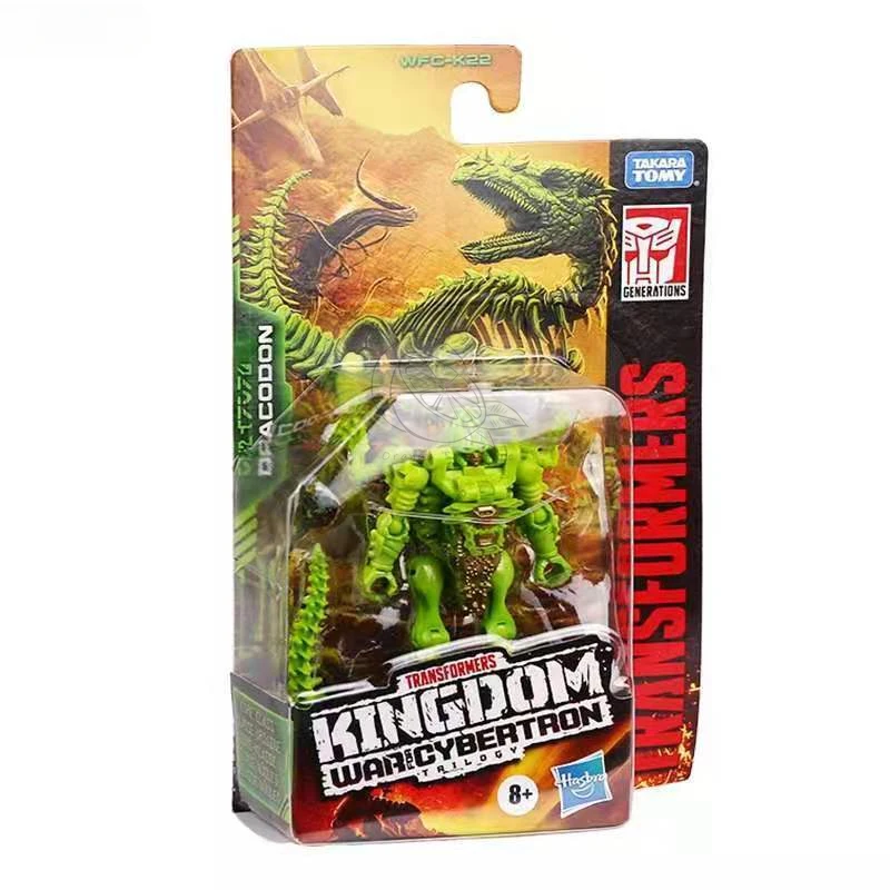 In stock Takara Tomy Transformers toys Kingdom WFC-K22 Dracodom Model Robot Collection Action Figures Toys Gifts Hobby