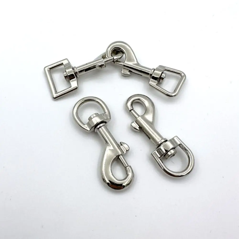 3pcs New Rotating Snap Hook Zinc Alloy Luggage Buckles Traction Buckles Webbing Buckle Keychain