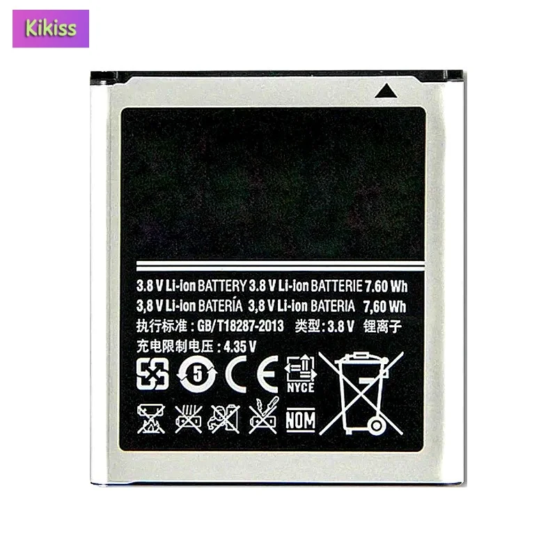 استبدال بطارية الهاتف المحمول لسامسونج غالاكسي Win i8552 i8558 i8550 i869 i8530 GT-I8552 GT-I8530 EB585157LU 2000mAh