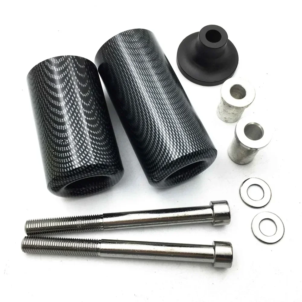 Motorcycle Frame Sliders Crash Protector for Kawasaki 2005 2006 Ninja ZX-6R ZX6R 05-06 CARBON FIBER