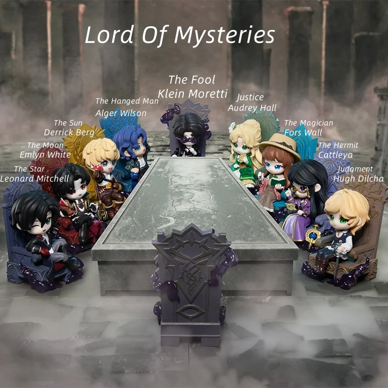 

Genuine Lord Of Mysteries Tarot Club "Fate'S Invitation" Series Blind Box Figures Anime Peripherals Ornaments Collector Toy Gift