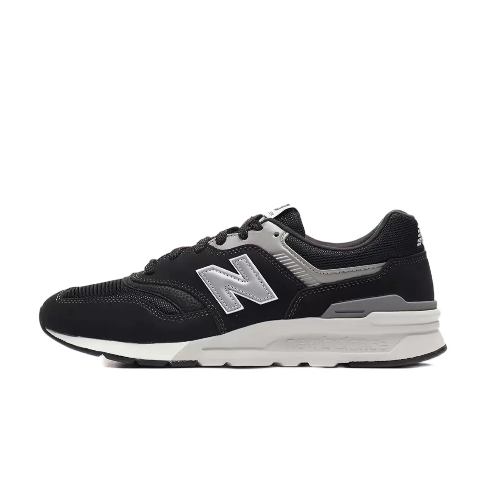 New Balance NB997 Unisex Low-Top Casual Running Shoes  Black/White, Shock-Absorbing, Durable & Comfortable CM997HCC