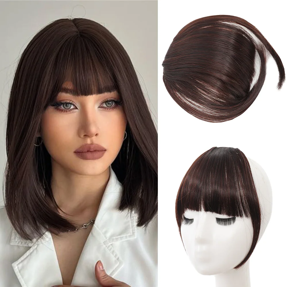 

XG Wig bangs for women, natural forehead air bangs, invisible, traceless incremental model, sideburns air bangs wig pieces