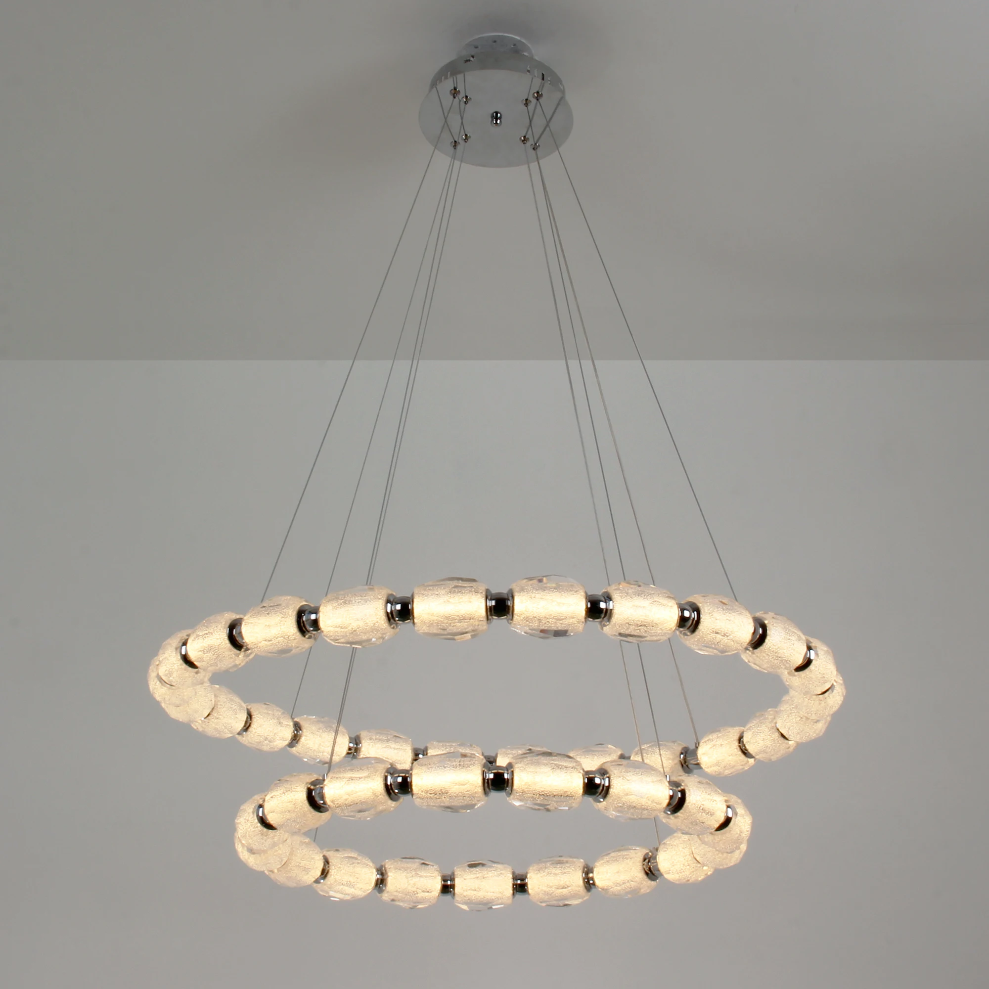 Modern minimalist luxury crystal wall lamp creative designer bedroom lamp living room crystal