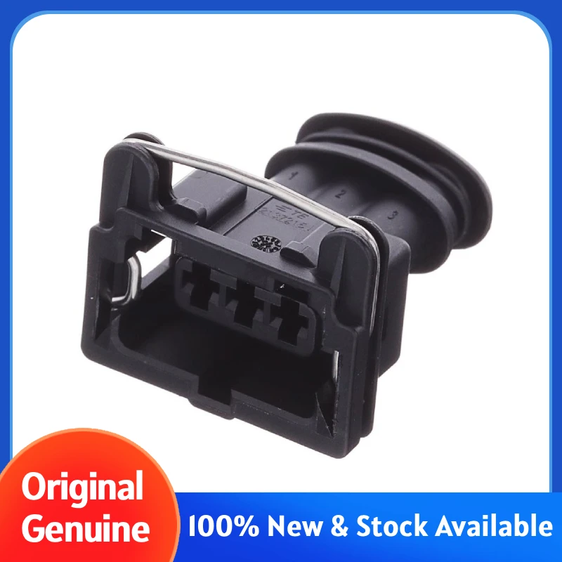 282189-1,Female Terminal Housing,Wire-to-Wire Connection,2P,Timer Connector System,Centerline 0.196 in,3P,Sealable,2137216-1