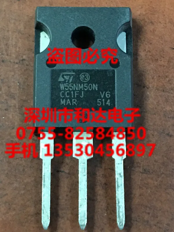 

W55NM50N STW55NM50N TO-247 550V 54A