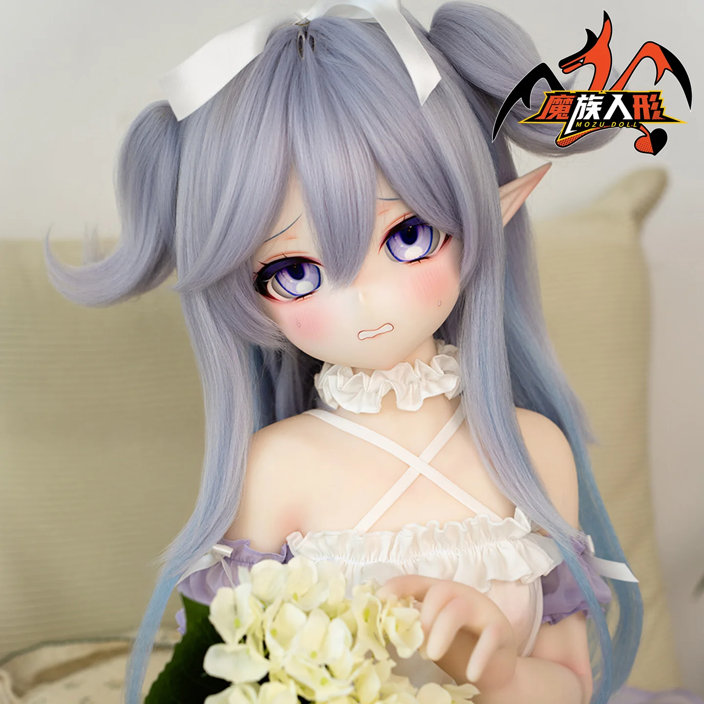 

MOZUDOLL Yiyi двумерная физическая силиконовая кукла, игрушка для взрослых мужчин, силиконовая фигурка, аниме-ухо эльфа