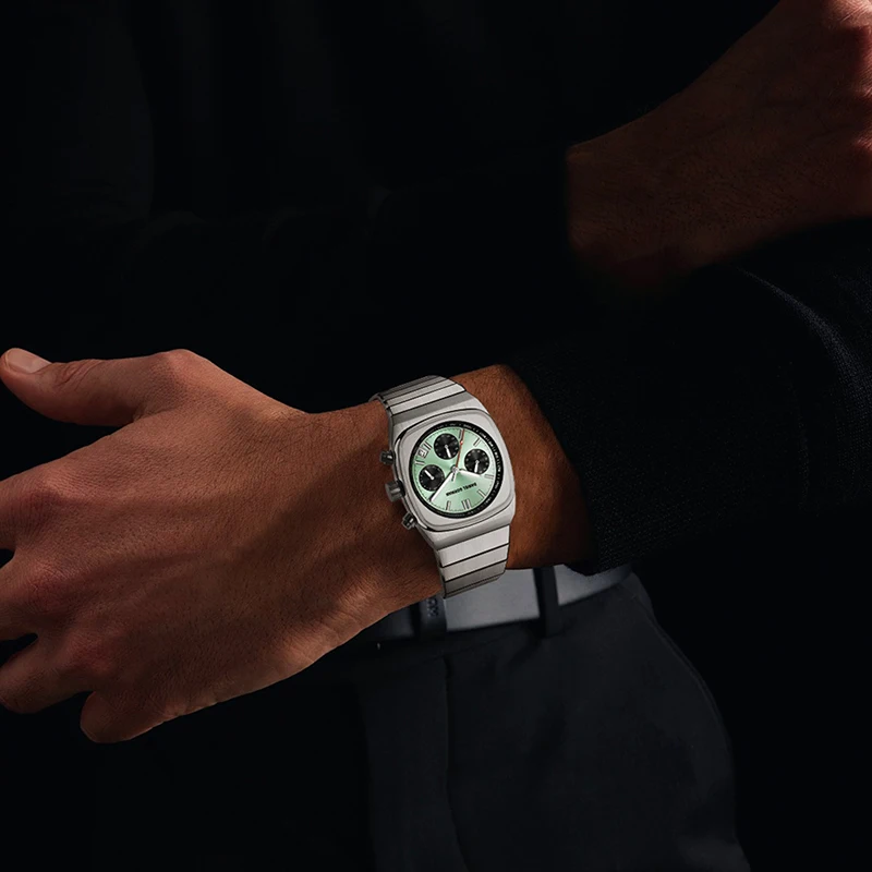 2026 وصول جديد دانيال جورمان ساعة كوارتز الياقوت الزجاج 5ATM مقاوم للماء 304 الفولاذ المقاوم للصدأ متأنق ساعة اليد