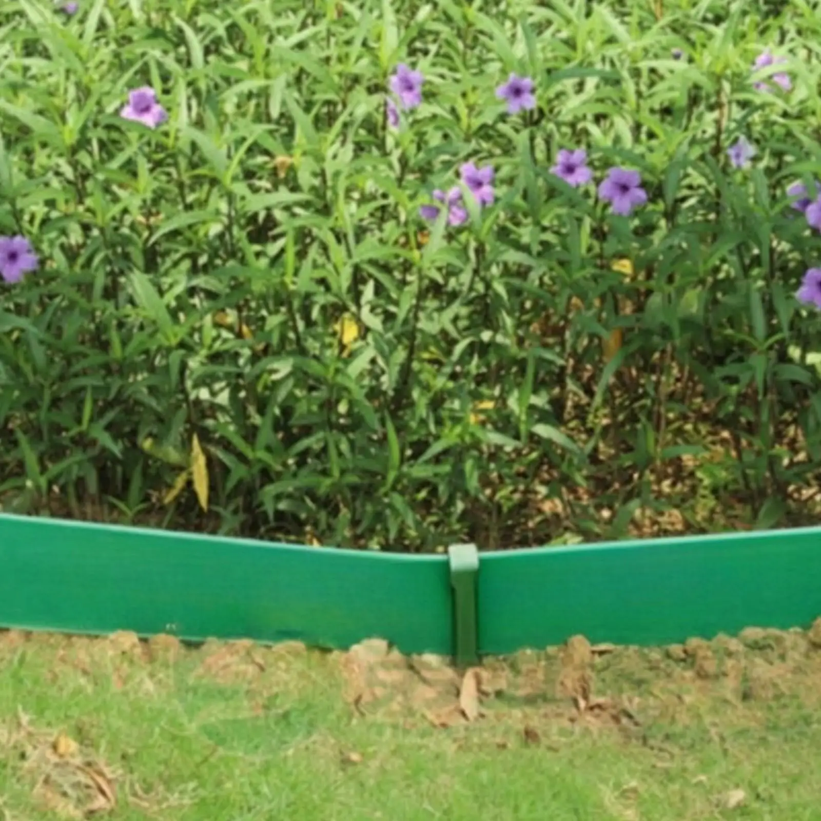 Garden Border Portable Flexible Rolled Edging with Installation Stakes