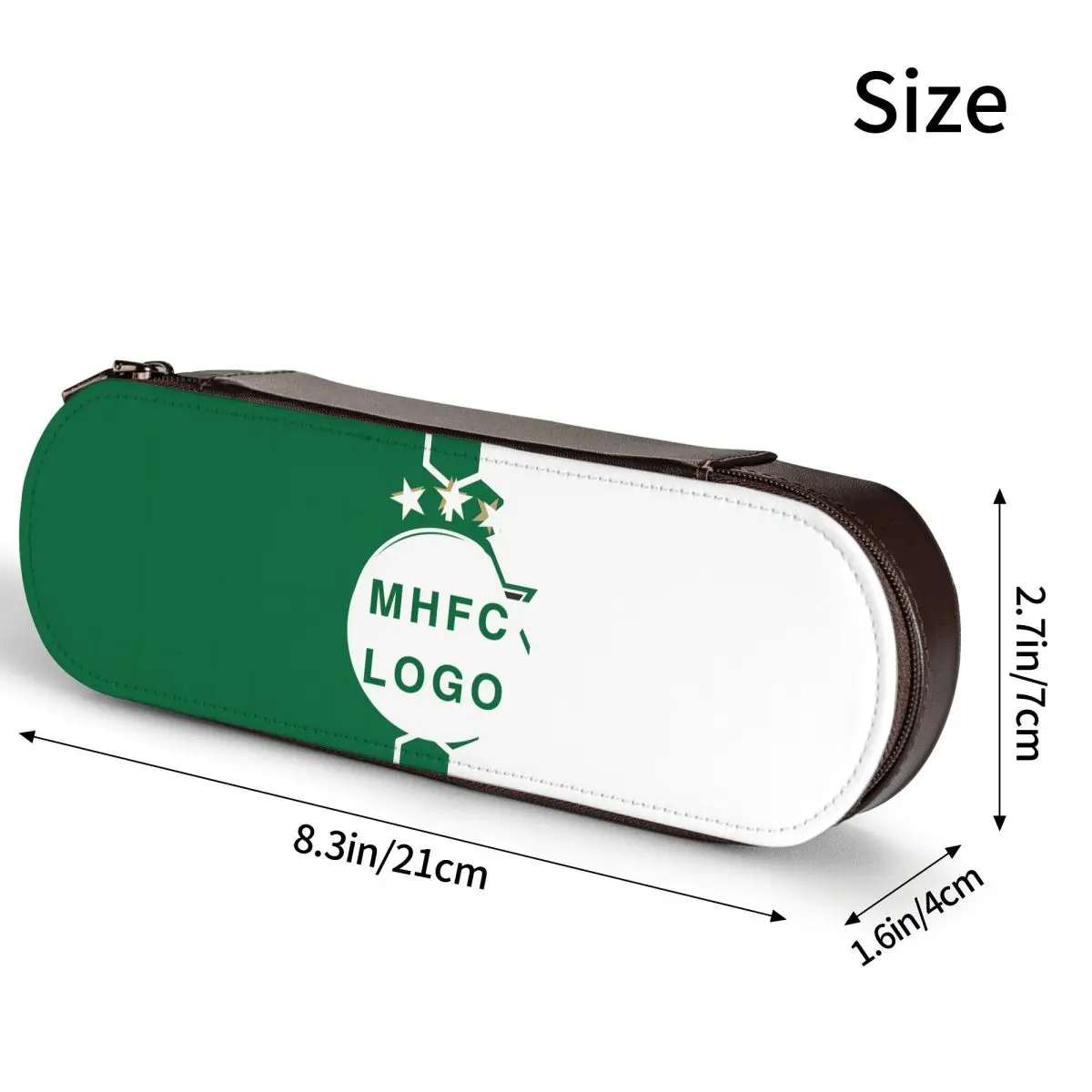 Estojo de grande capacidade com zíper, leve e espaçoso saco de lápis, Israel FC MHFC Champion Pouch, Box Organizer