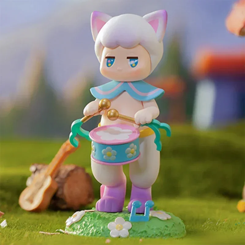 

POP MART Satyr Animal Carnival Series слепая коробка Guess Bag украшение для рабочего стола милая модель подарок девушке слепая сумка игрушки аниме фигурка