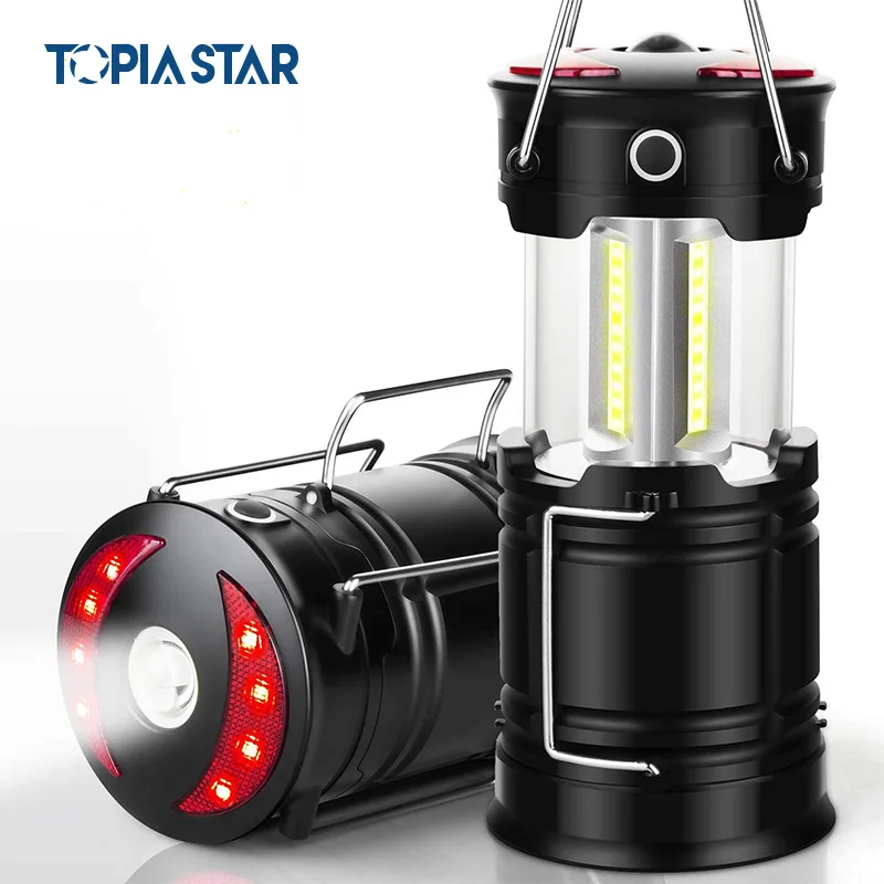 

Zk20 Camp Lamp, Outdoor Tent Light, Portable Lantern, Multifunctional Emergency Light, Battery Powered (Batteries Not Included)