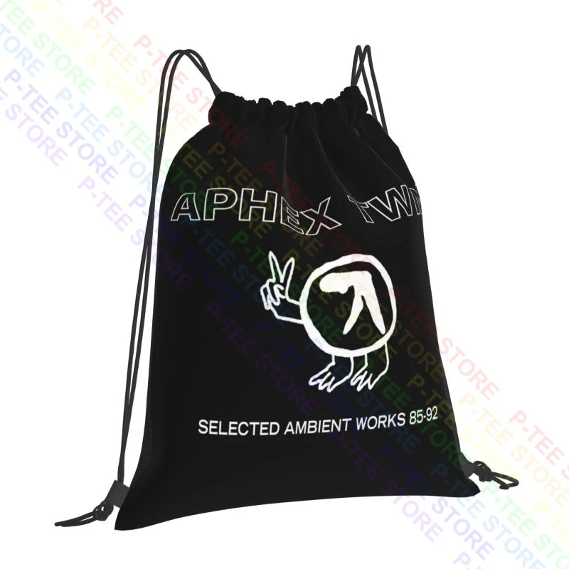 Aphex Twin Ambient Works 85-92 Drawstring Bags Gym Bag School Creative Gym Tote Bag Riding Backpack