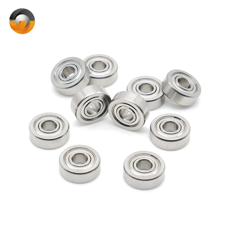 S605ZZ Bearing 5x14x5 mm 10Pcs ABEC-7 440C Roller Stainless Steel S605Z S605 Z ZZ R-1450HH Ball Bearings